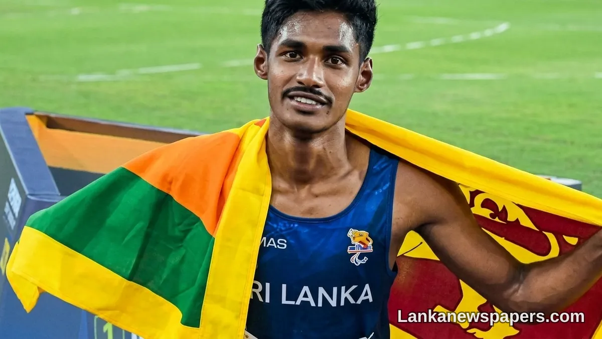 Mohamed Safran Makes History With Sri Lanka's First Medal at Asian Para Games