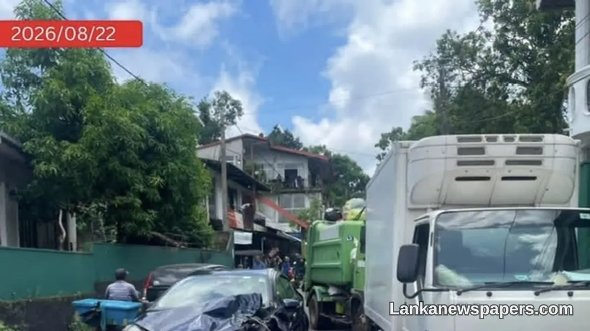 වල්පොල දුම්රිය තොටිල්ල අසල ලොරි රථ ගැටීමකින් අට හැවිරිදි දැරියක් මියයයි