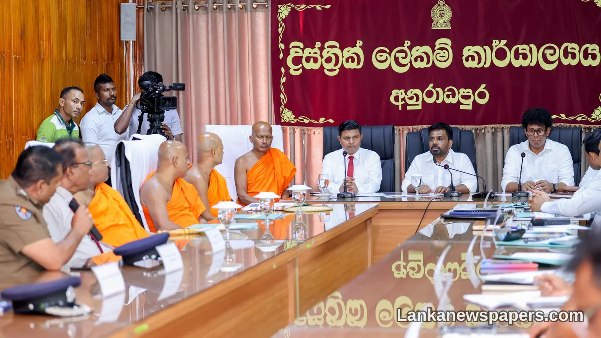 අනුරාධපුර පූජා නගර පුනරුජ්ජීවන සැලැස්මට රුපියල් බිලියන 6.5ක් සඳහා ඉන්දියාවේ සහාය