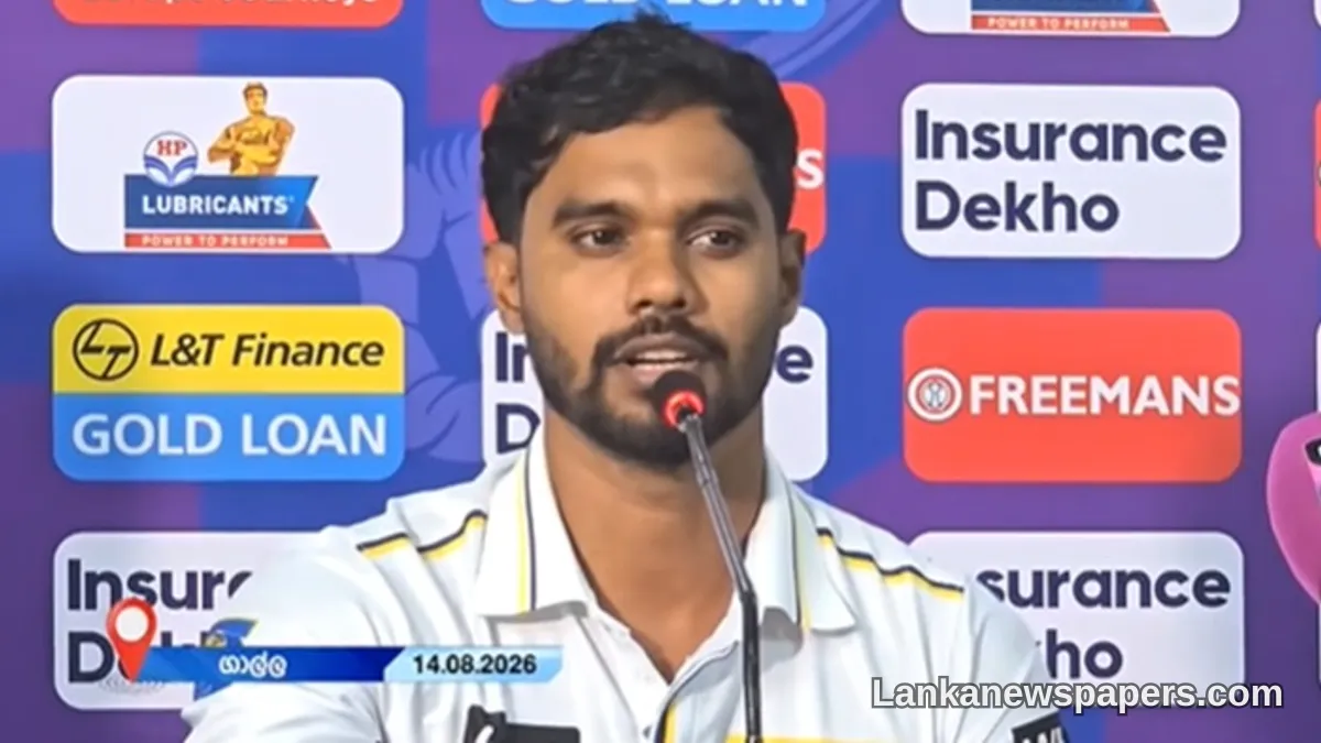 Dhananjaya de Silva Explains Why Niroshan Dickwella Earned His Sri Lanka Test Recall