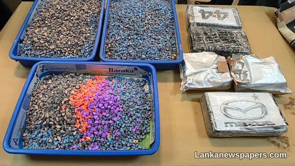 Indian National Nabbed at BIA With Over Rs. 454 Million Worth of Cocaine and Ecstasy