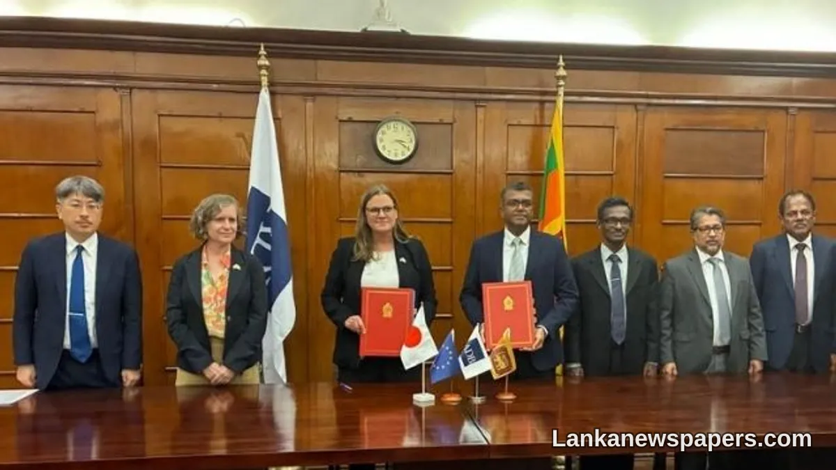 ශ්‍රී ලංකාව සුවිශේෂී වහල සූර්යශක්ති ව්‍යාපෘතිය සඳහා ජපානයෙන් ඇමරිකන් ඩොලර් මිලියන 5.5ක් ලබා ගනී
