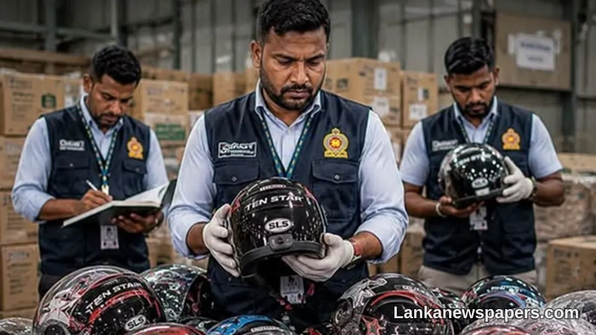Kurunegala Firm Faces Court Order to Destroy Counterfeit Safety Helmets