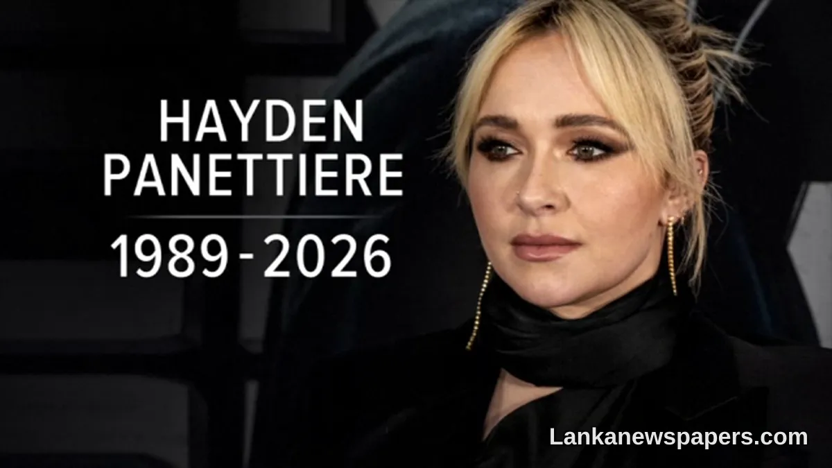 American Actress Hayden Panettiere, Star of 'Heroes' and 'Nashville', Dies at 36