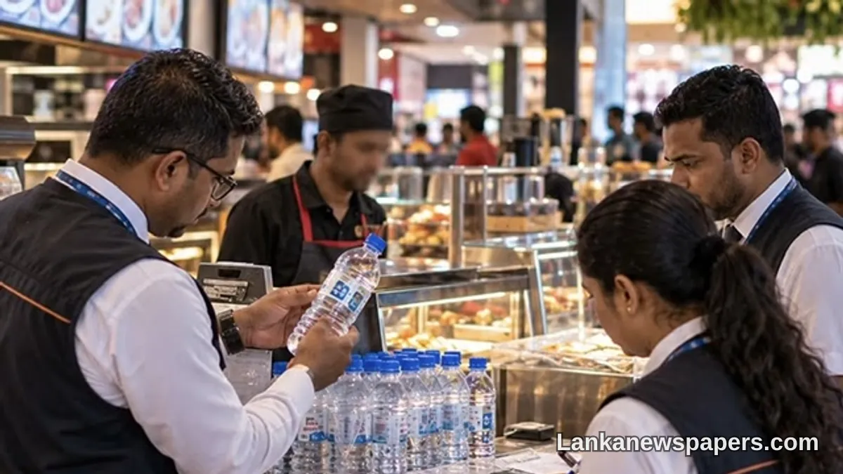 Bandarawela Food Outlet Slapped With Rs.1 Million Fine for Overcharging on Water Bottle