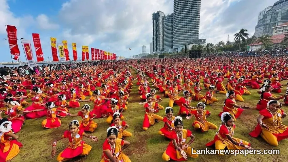 භරතනාට්යම් නර්තනයේ නව ගිනස් ලෝක වාර්තාවක් තබමින් කොළඹ ඉතිහාසයට එක්වෙයි