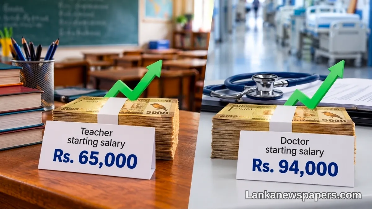 President AKD Pledges Major Pay Rise for Teachers and Doctors From 2027