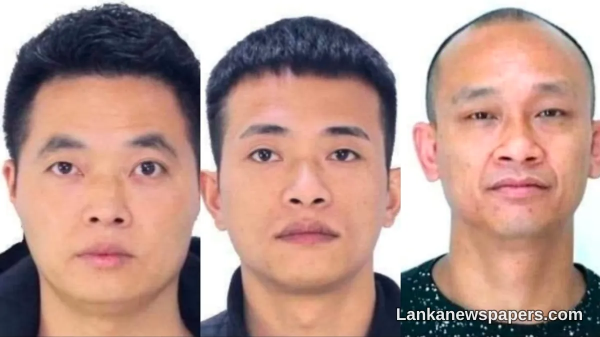 Sri Lanka Police Hunt Three Chinese Nationals Over Kidnapping and Murder