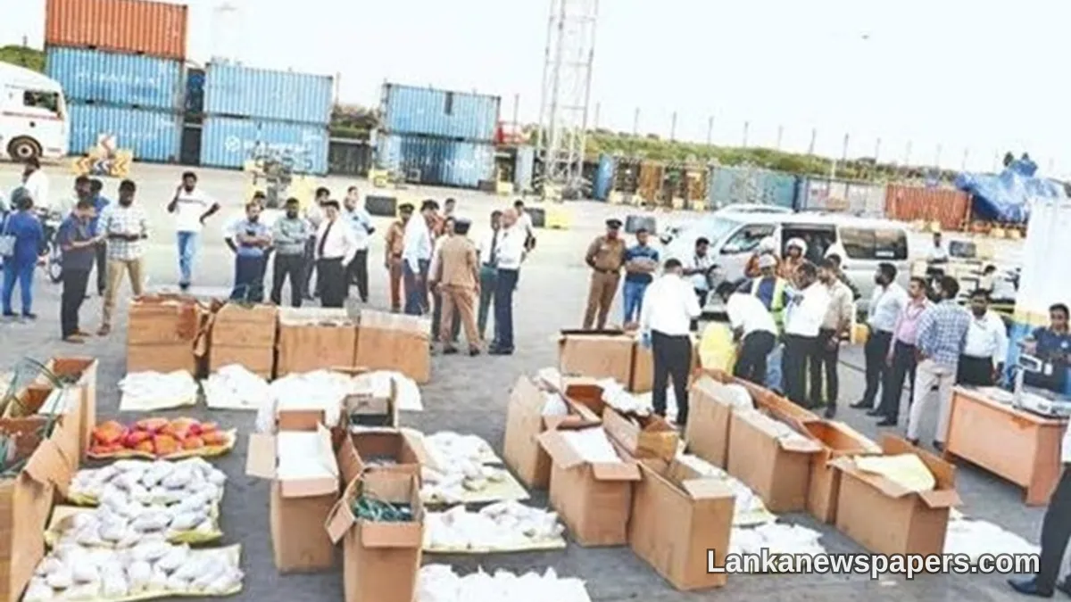 US-Sri Lanka Joint Operation Dismantles Pakistan-Linked Drug Trafficking Network