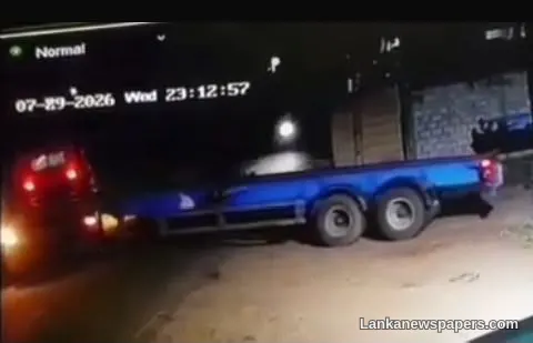 නේගම්බෝ මාරාන්තික අනතුරට පෙර වින්දිතයන් රේස් කරමින් සිටි බව කන්ටේනර් ට්‍රක් රථ හිමිකරු කියයි