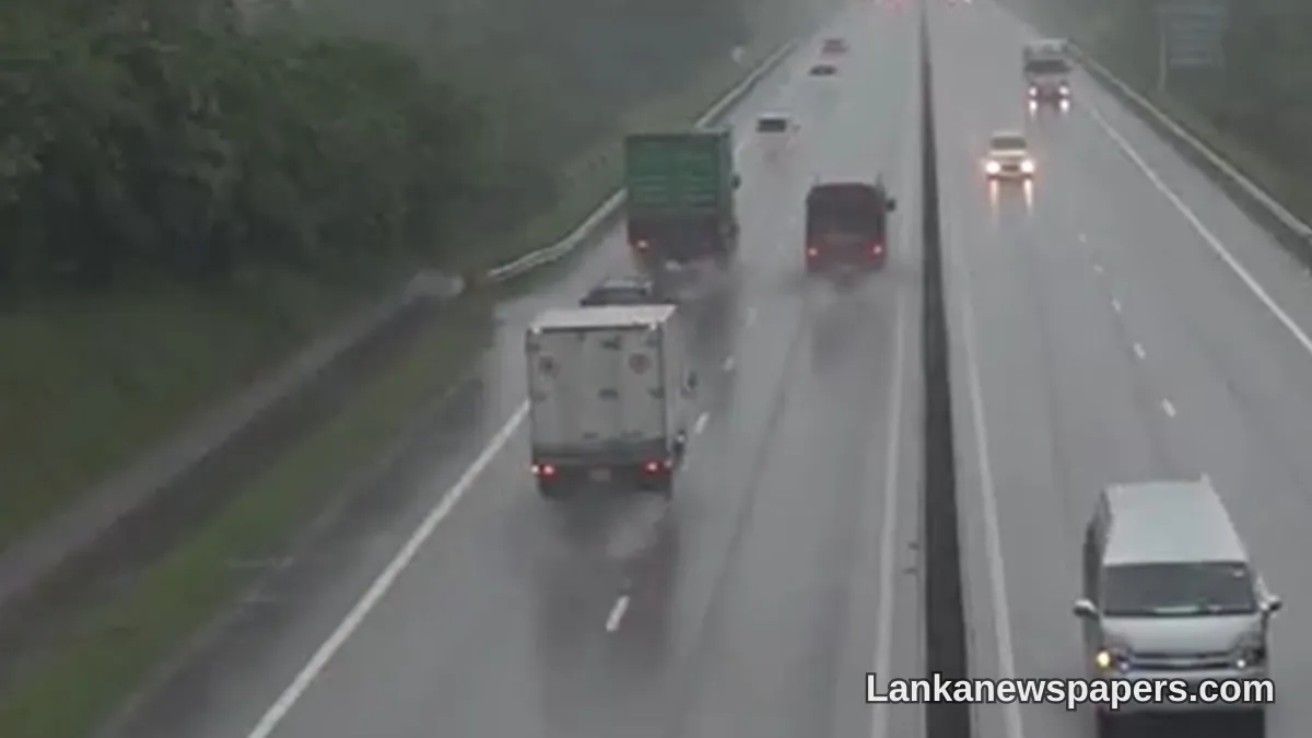 Amber Weather Alert: Eight Districts Braced for Heavy Rainfall Exceeding 100mm