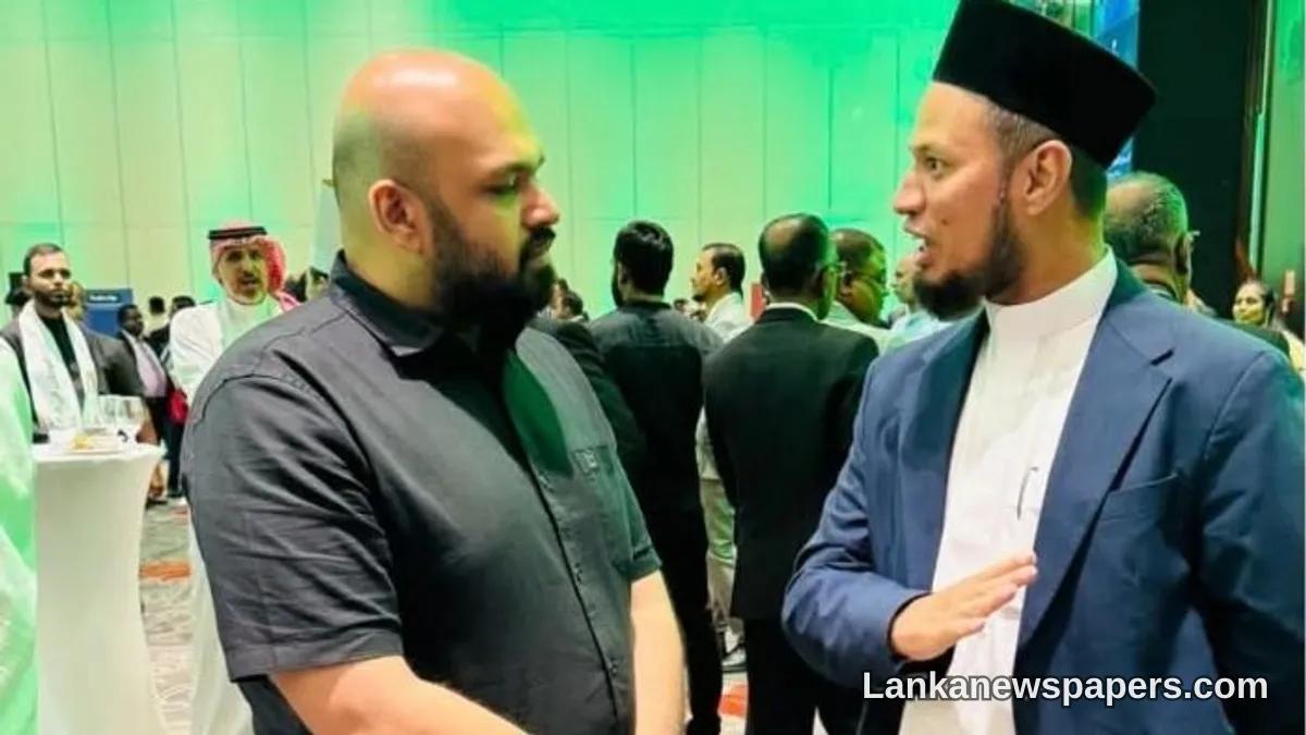 අනෝජන්ගේ නිදහස සඳහා ITAK මන්ත්‍රී ශනකියන් ACJU මහලේකම් හමුවෙයි