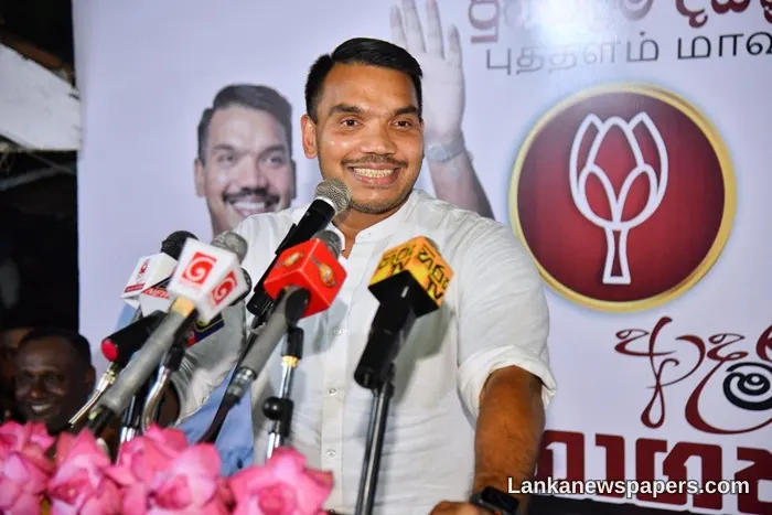 Namal Slams Government Over Broken Promises, Says Administration That Pledged Rs. 1.2 Million Cars Now Selling Rice on Instalments