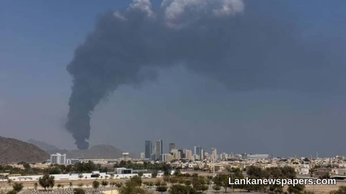 Iran Claims Drone Strike on US Military Assets at UAE Air Base