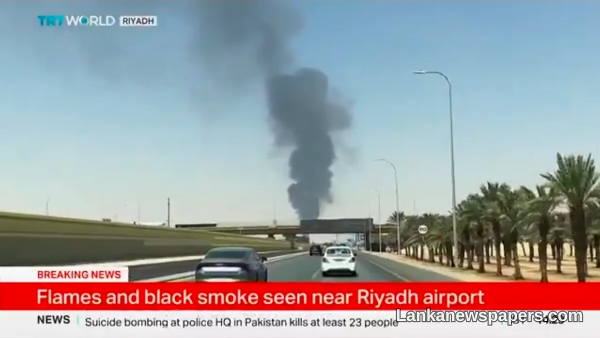 Fire Near Riyadh's King Khalid Airport Triggers Major Flight Disruptions