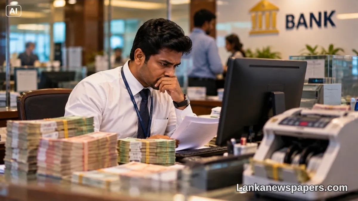 රාජ්‍ය බැංකු කාෂියර්වරයෙකුට රුපියල් මිලියන 130කට අධික මුදලක්横领 කිරීම නිසා අවුරුදු 15ක සිර දඬුවමක්