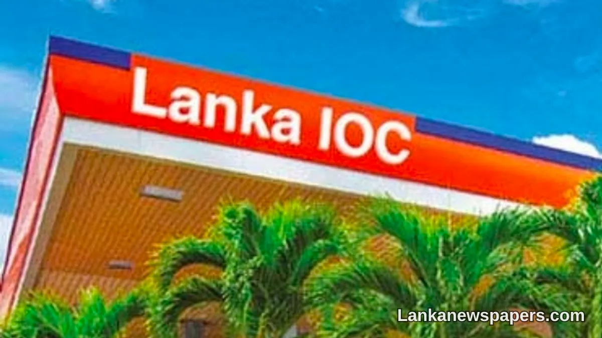 Lanka IOC Raises Petrol 95 Price by Rs. 20 Per Litre