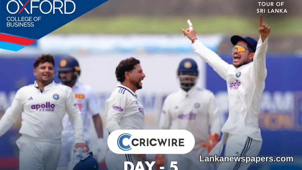 India Dominate Sri Lanka in Galle to Claim First Test Victory by 165 Runs