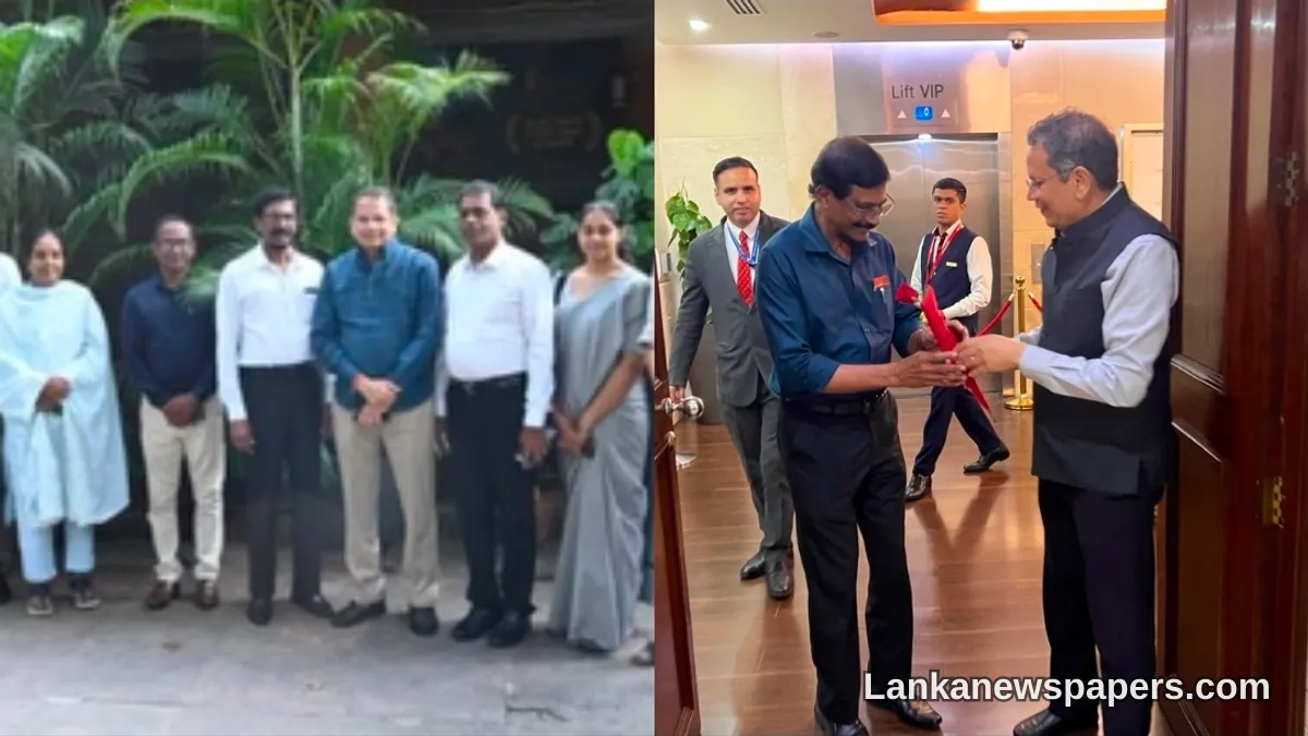 JVP General Secretary Tilvin Silva Leads Party Delegation to India Under BJP's 'Know BJP' Programme