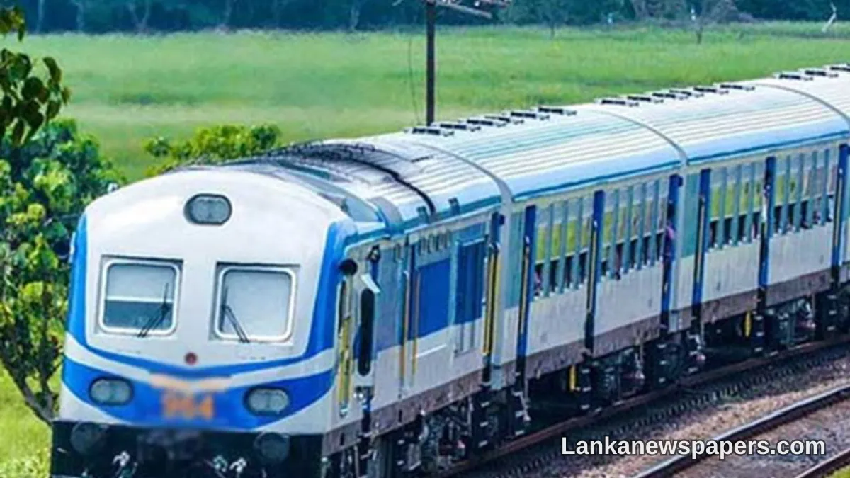 Train Services Between Rambukkana and Peradeniya-Gampola Halted Until Further Notice