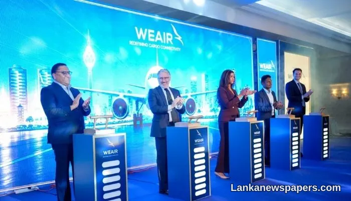 Sri Lanka Welcomes New Cargo Airline WEAIR in Boost for Island's Freight Industry