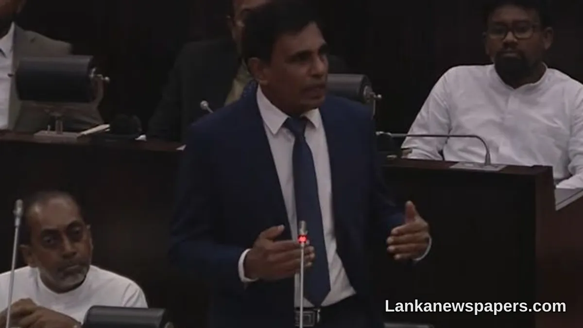 Public Security Minister Briefs Parliament on Prison Unrest Across Sri Lanka