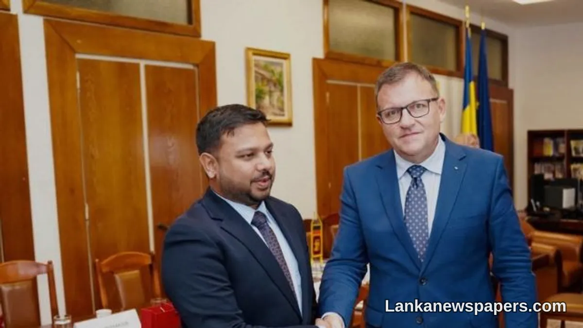 Sri Lanka Pushes to Protect Crucial EU Trade Privileges in Romanian Parliamentary Talks