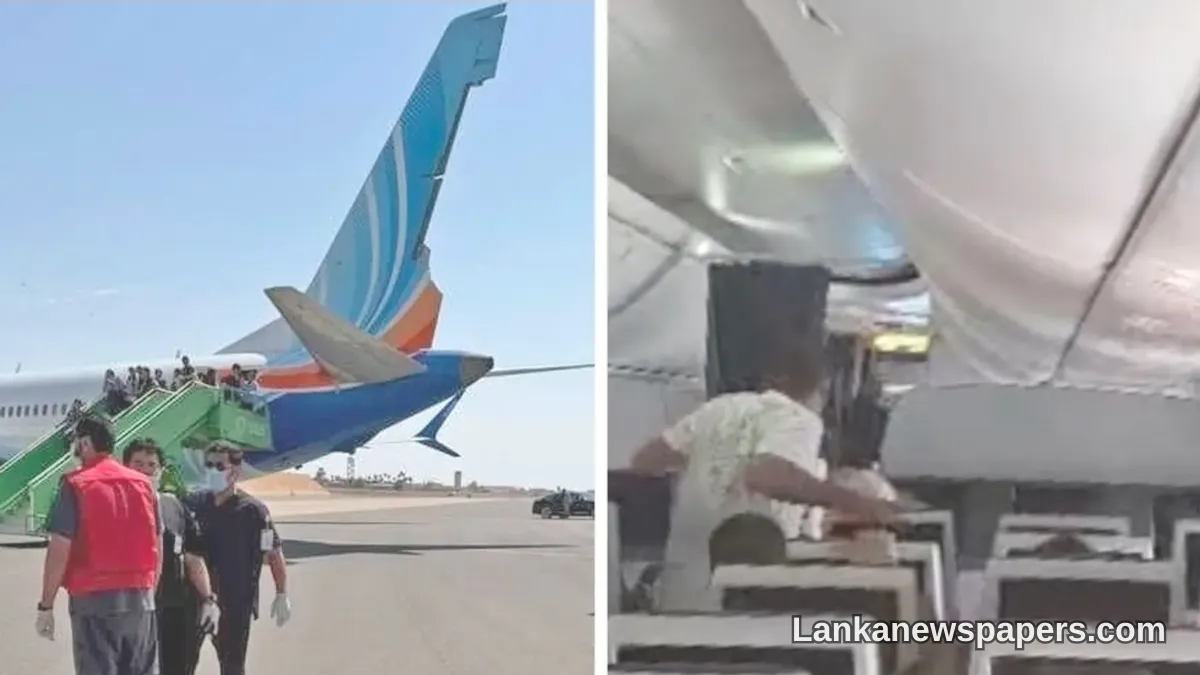 තෙල් අවීව් වෙත යන ගුවන් යානයේ මැද ගුවනේදී Flydubai ගුවන් නියාමකයන් අතර පිහිය ප්‍රහාරයක්