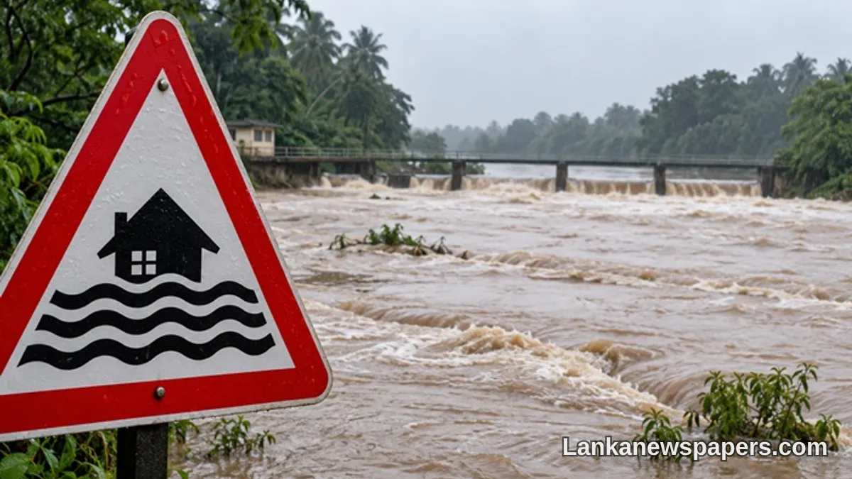 Gin Ganga Flood Warning Extended as Authorities Urge Continued Vigilance