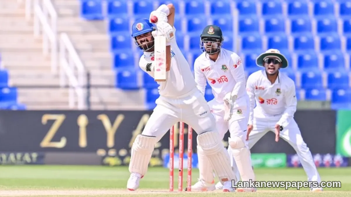 Rahmat Shah Steers Afghanistan to Commanding Position Against Bangladesh in Abu Dhabi Test