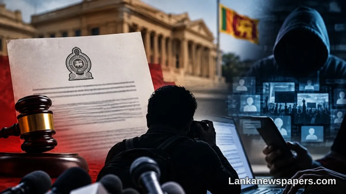 ශ්‍රී ලංකාවේ යෝජිත ත්‍රස්තවාද විරෝධී පනත මාධ්‍ය නිදහසට සහ ඩිජිටල් අයිතිවාසිකම්වලට එල්ල වන තර්ජන සම්බන්ධයෙන් දැඩි විවේචනයට ලක් වෙයි
