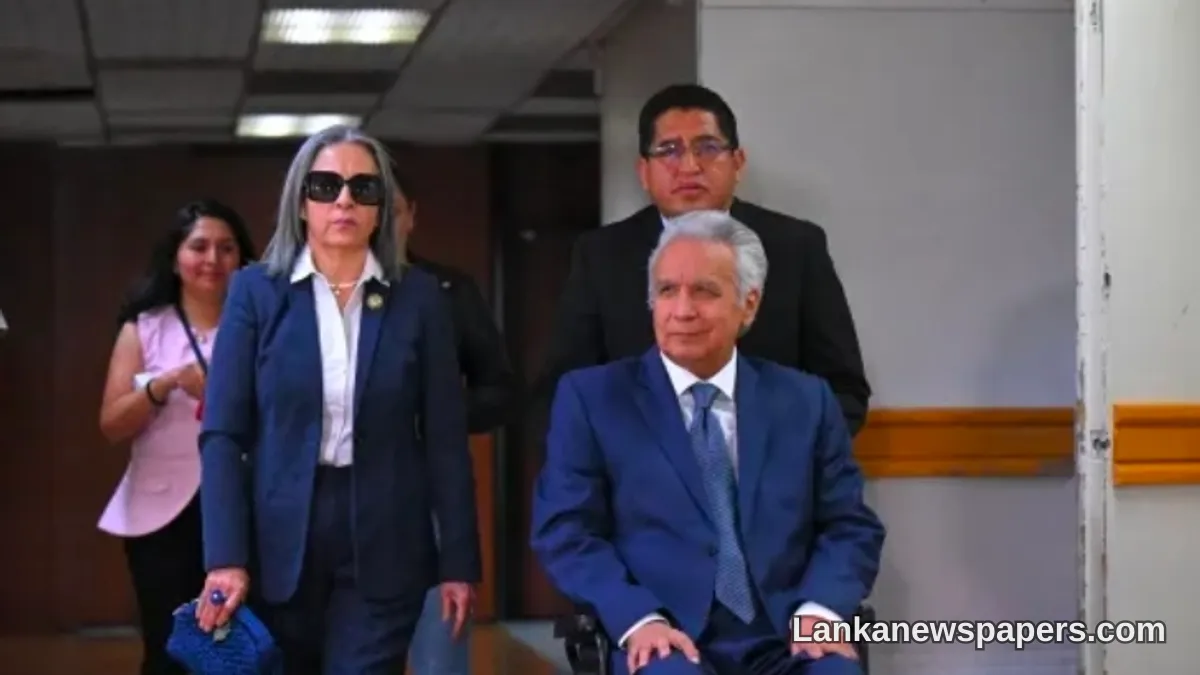 එක්වදෝරයේ හිටපු ජනාධිපති ලෙනින් මොරෙනෝට අල්ලස් චෝදනාවට වසර පහක සිර දඬුවමක්