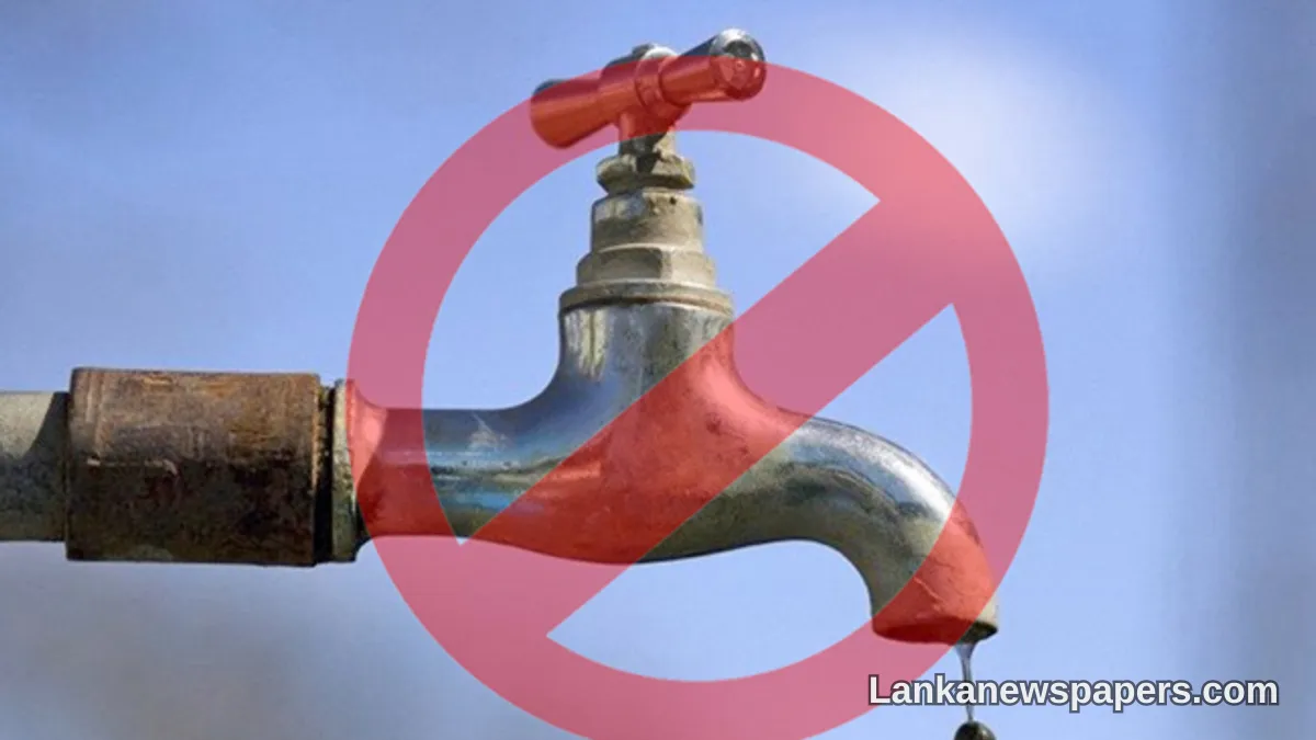 Residents in Kandy and Kurunegala Districts Brace for 42-Hour Water Disruption