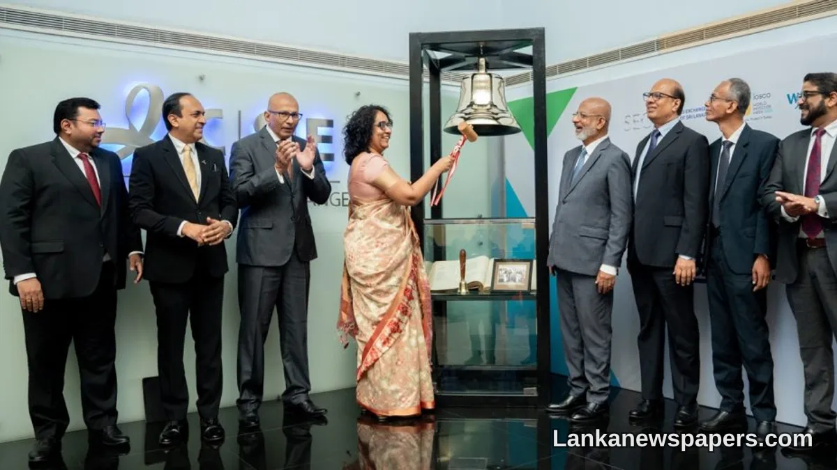 Prime Minister Leads CSE Bell-Ringing Ceremony to Boost Financial Literacy Across Sri Lanka