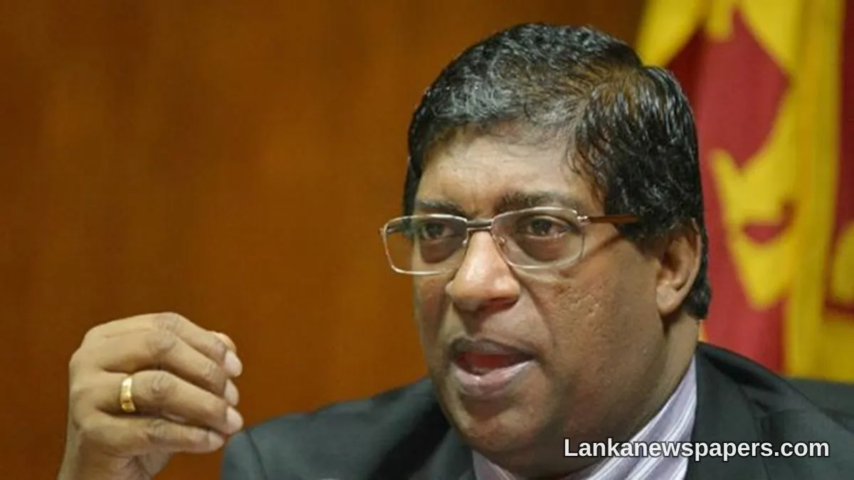 Former Minister Ravi Karunanayake Released on Bail Following Anti-Corruption Commission Arrest