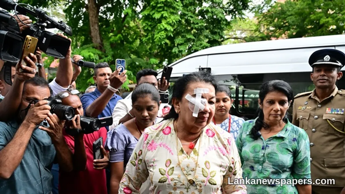 Former First Lady Shiranthi Rajapaksa Released on Bail Amid Siriliya Saviya Fund Probe
