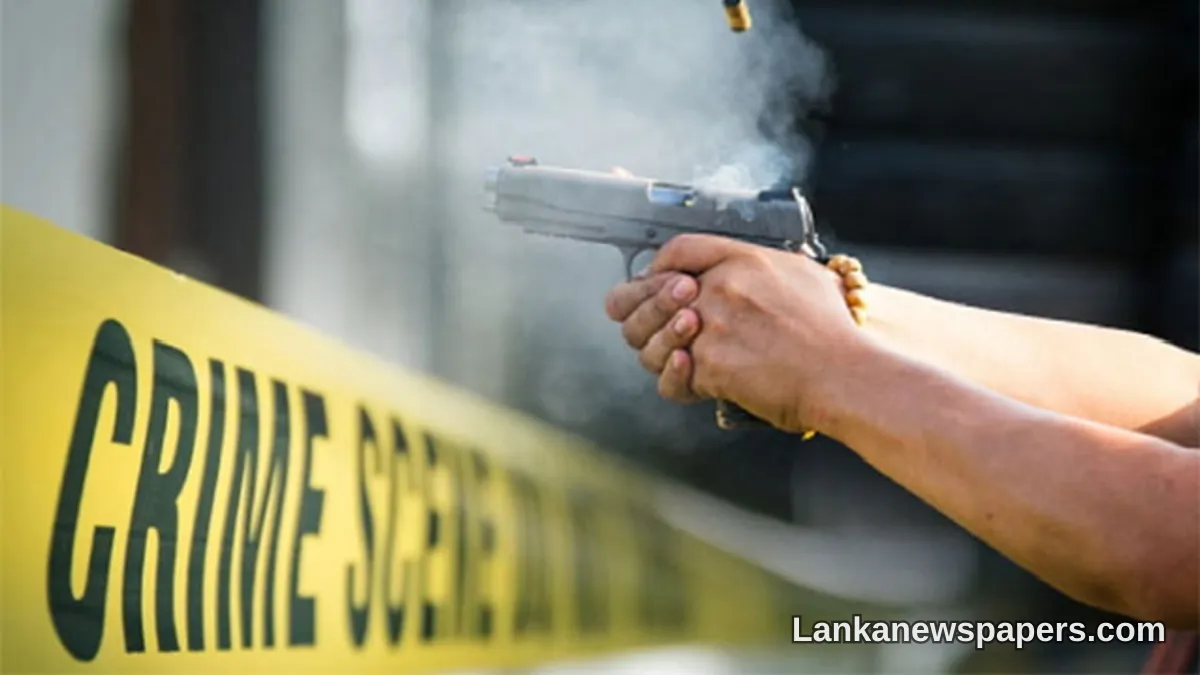 මොරටුව සන්නද්ධ ප්‍රහාරයකදී ත්‍රීරෝද රථ රියදුරෙකුට වෙඩි තබයි