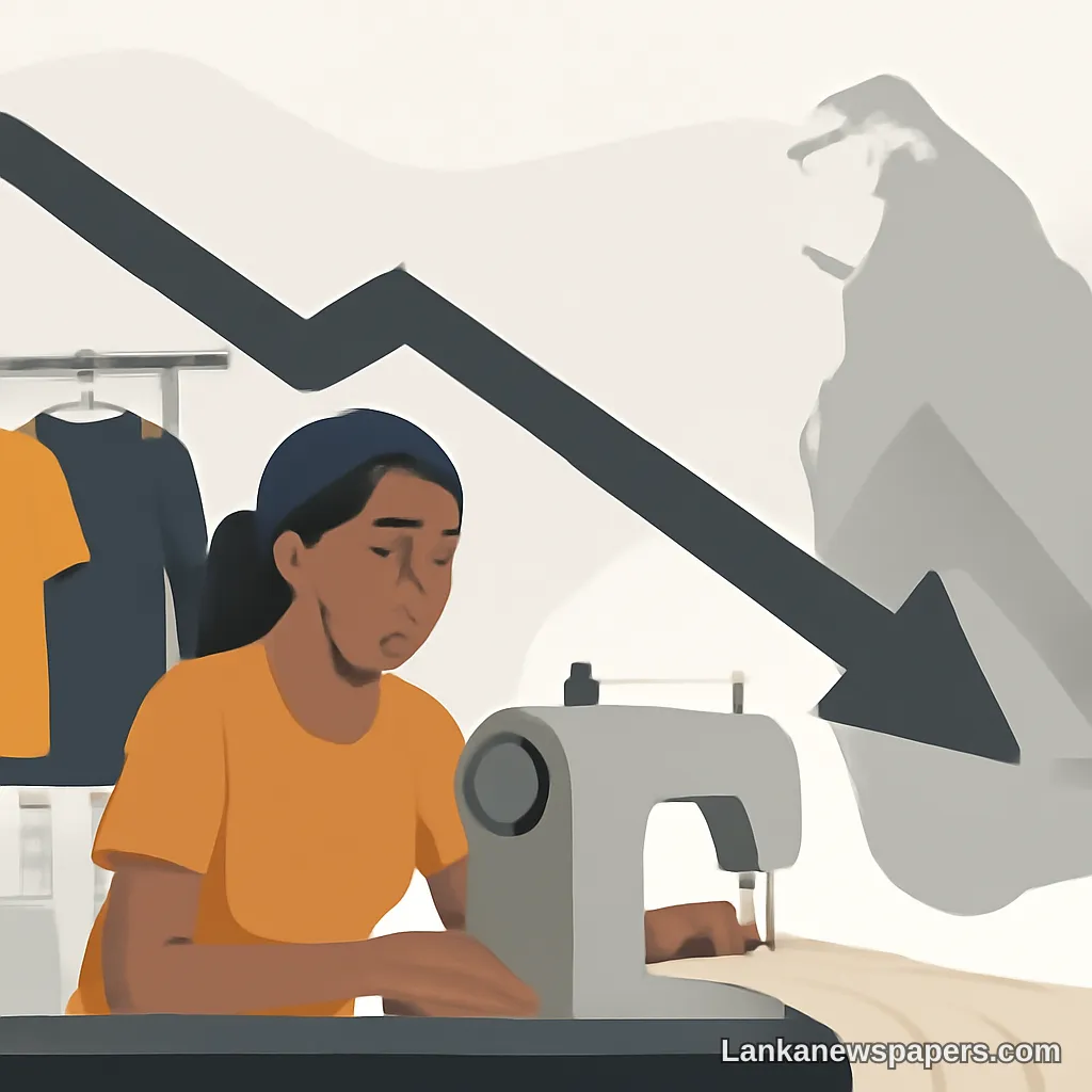 Sri Lanka's Garment Exports Slide 7.4% to $1.5 Billion in First Four Months of 2026