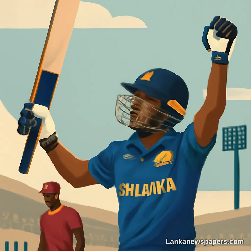Nissanka Shines as Sri Lanka Claim Commanding 41-Run Victory Over West Indies in First ODI