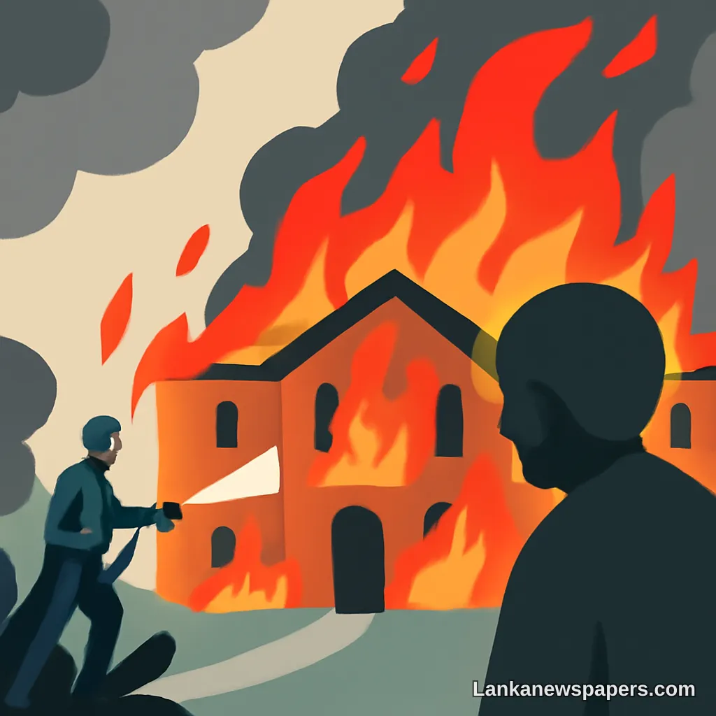 බටගොඩ වෘද්ධාශ්‍රම ගිනි අනතුරේ මරණ සංඛ්‍යාව 12 දක්වා ඉහළ යාමත් සමග අධ්‍යක්ෂක රිමාන්ඩ්, භීතිජනක තොරතුරු එළිදැක්වේ