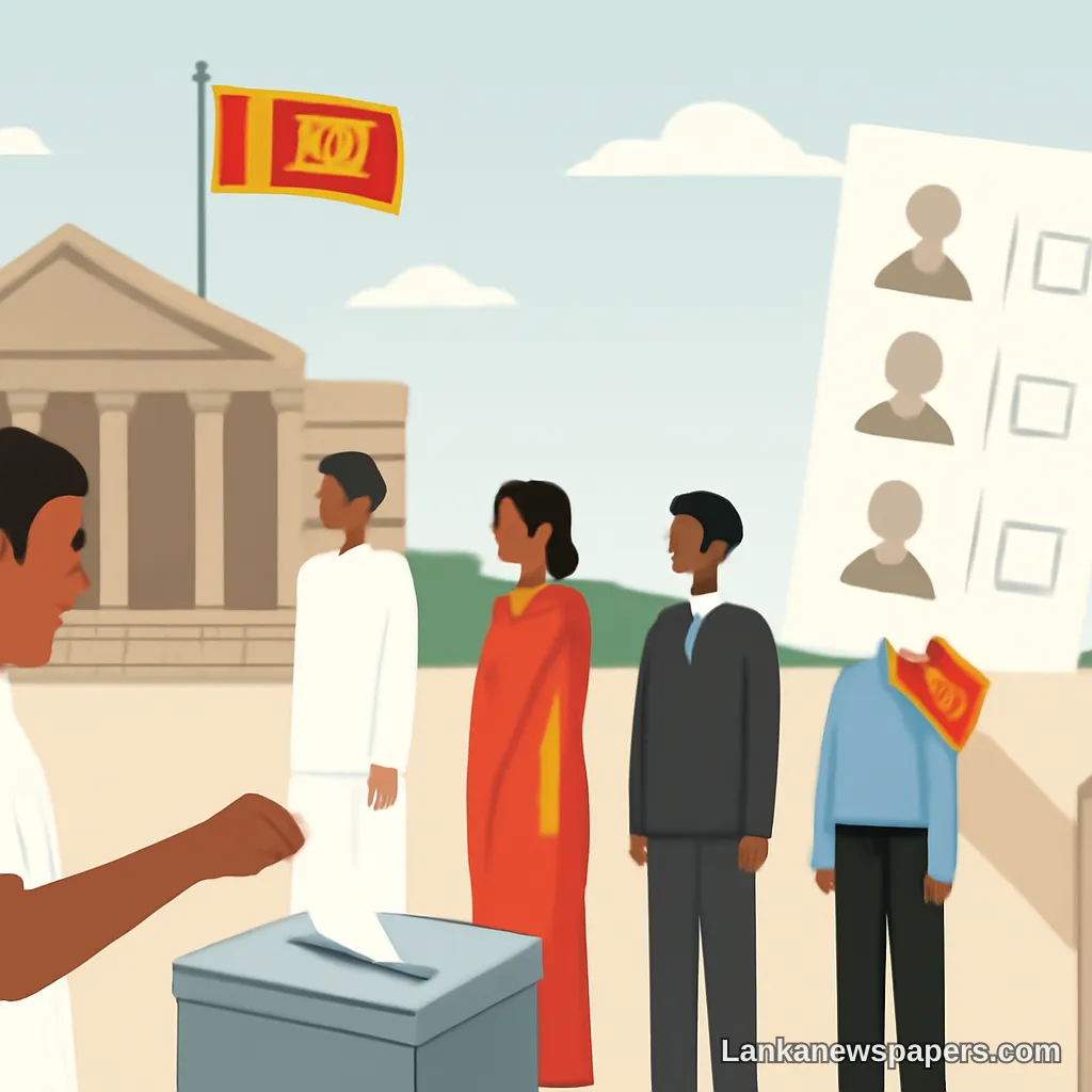 Sri Lanka's General Election Nominations Close as Candidates Set to Contest for Parliamentary Seats