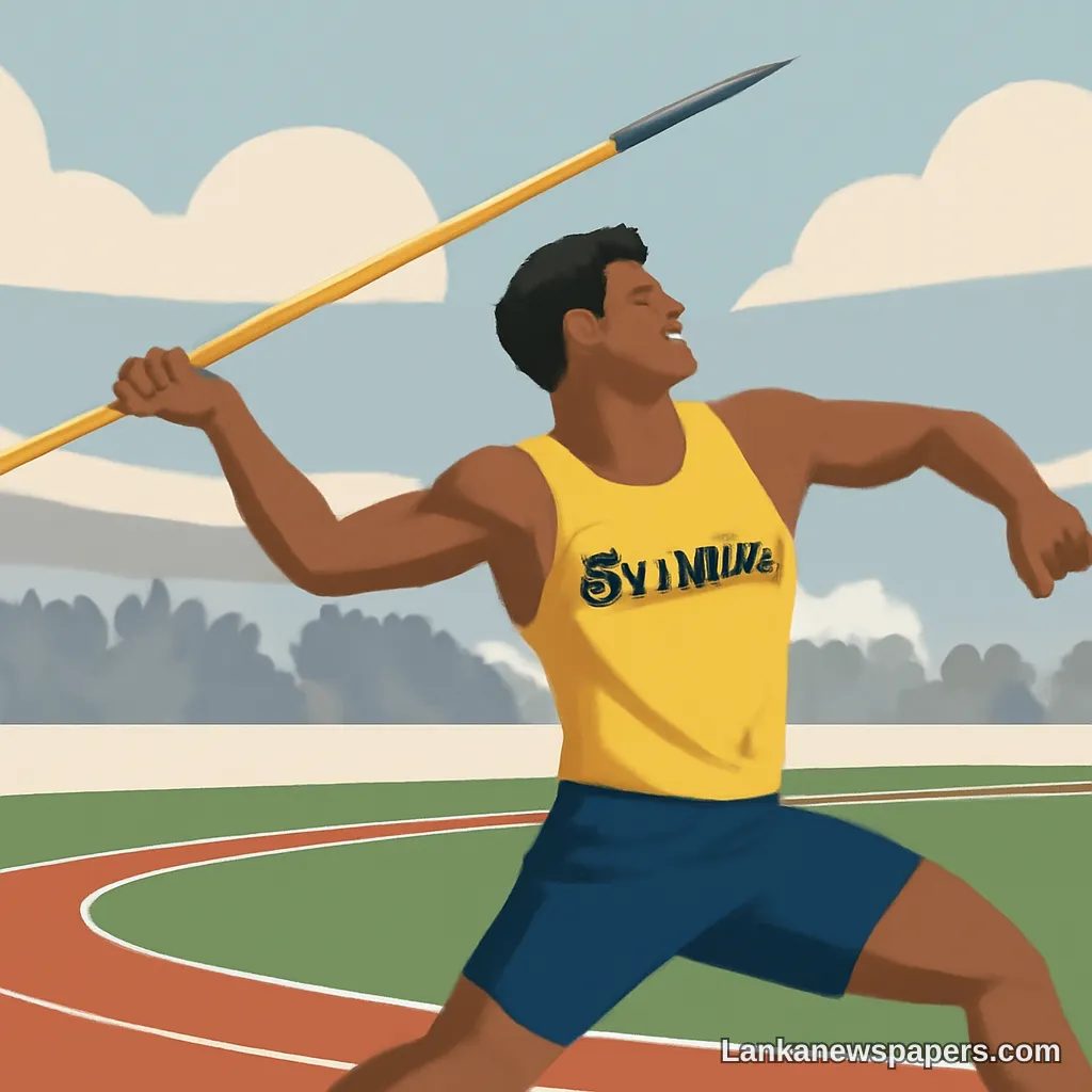 Historic 92.62m Throw Puts Sri Lanka's Rumesh Pathirage Among World's Javelin Elite