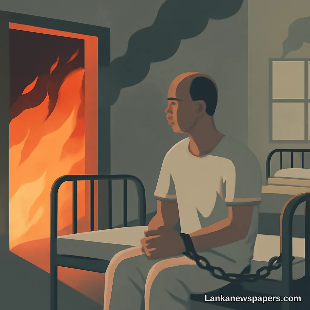 Patients Found Chained Inside Sri Lankan Nursing Home Where 13 Perished in Devastating Fire