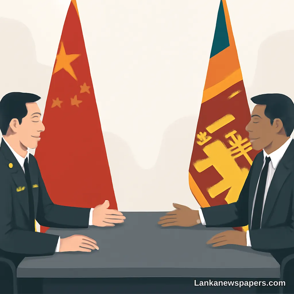 Chinese Defence Attaché Holds High-Level Meeting with Sri Lanka's Defence Secretary