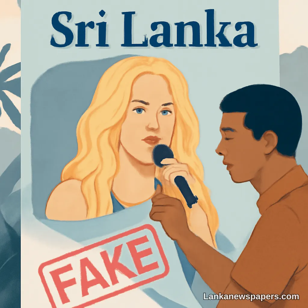 ශ්රී ලංකාව ඉලක්ක කරගත් ව්යාජ ෂකීරා කච්චේරි පෝස්ටරය අසත්ය තොරතුරක් ලෙස හෙළිදරව් වේ