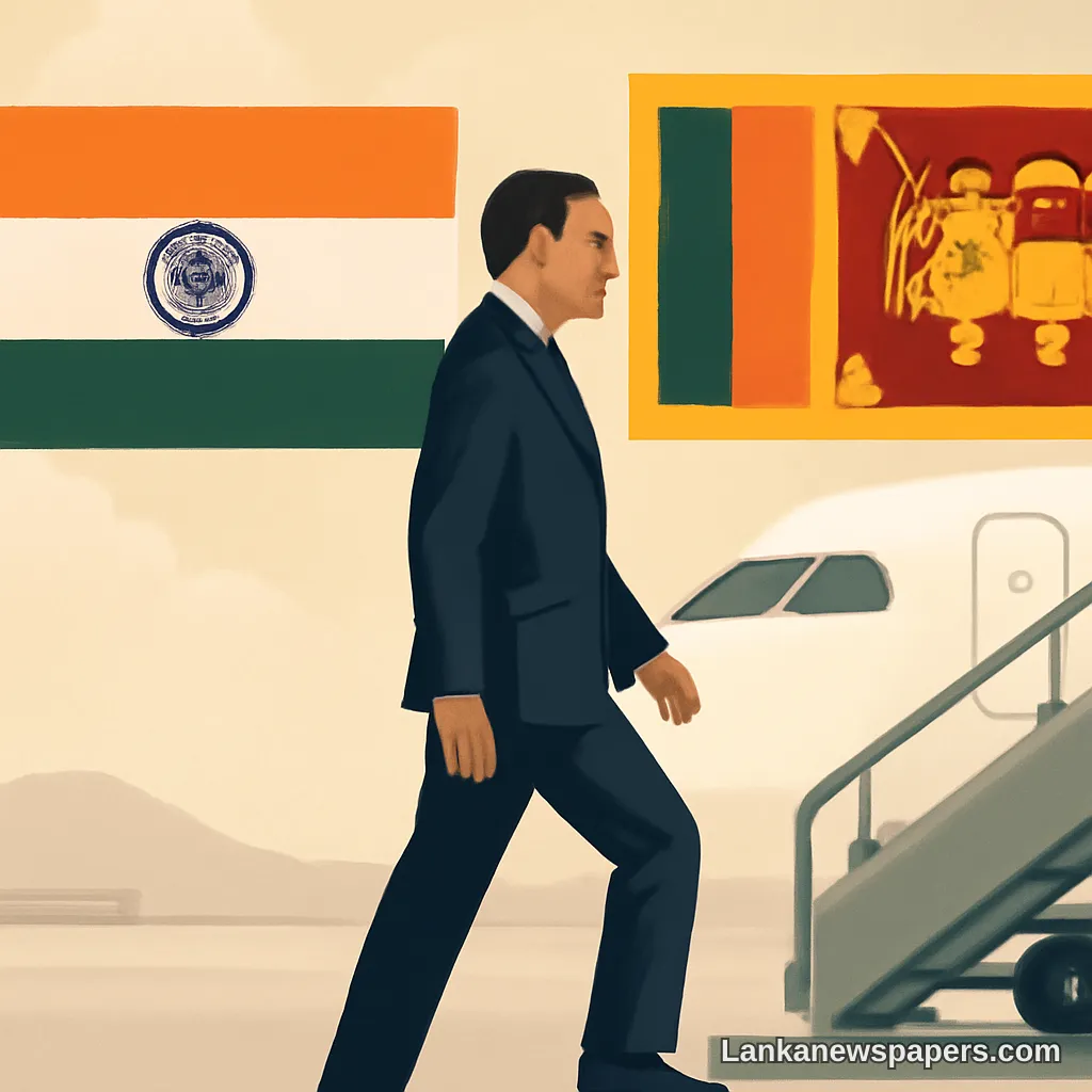 ජනාධිපති දිසානායක නිල සංචාරයක් සඳහා ඉන්දියාවට පිටත් වෙයි