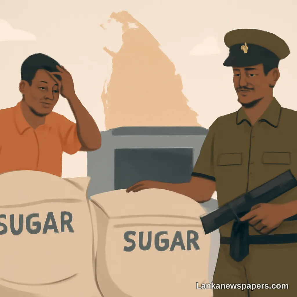 ආහාර හිඟය තීව්ර වෙද්දී ශ්රී ලංකා බලධාරීන් සීනි තොග රාජසන්තක කරයි