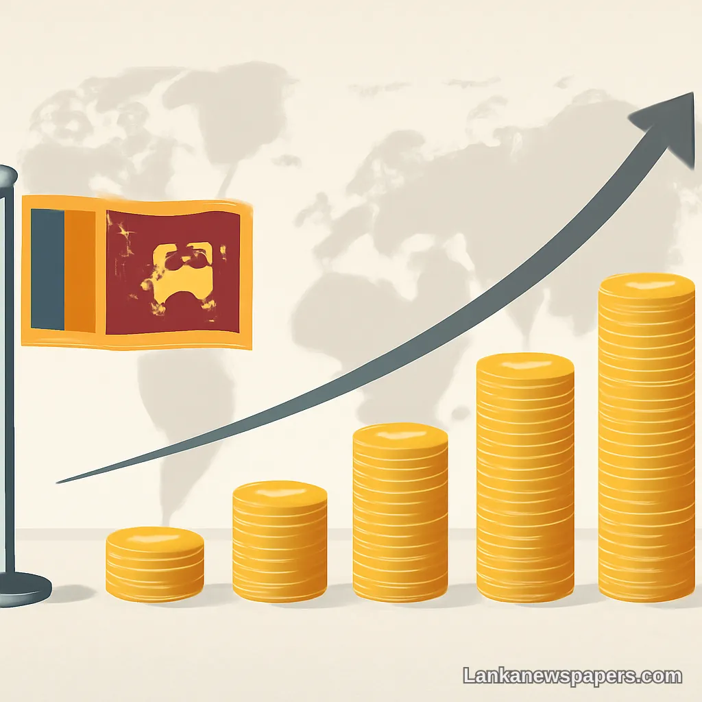 Sri Lanka's Foreign Reserves Climb by US$ 107 Million in May