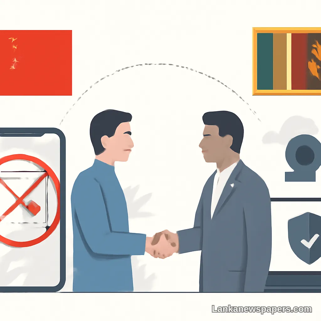 චීනය සහ ශ්රී ලංකාව මාර්ගගත සූදුව සහ දුරකථන වංචාවලට එරෙහිව එක්සත් වෙයි