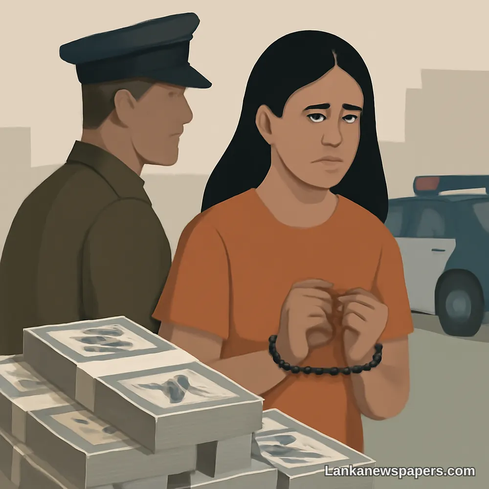 Kotikawatta Woman Arrested After Police Seize US$700,000 in Fake US Currency